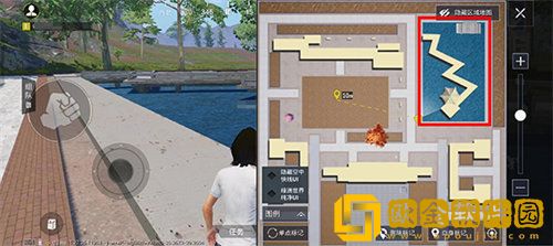 「和平精英」和平精英绿洲世界华科眼镜湖位置详情介绍