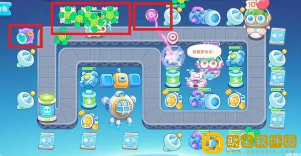 保卫萝卜4太空穿越第5关通关攻略