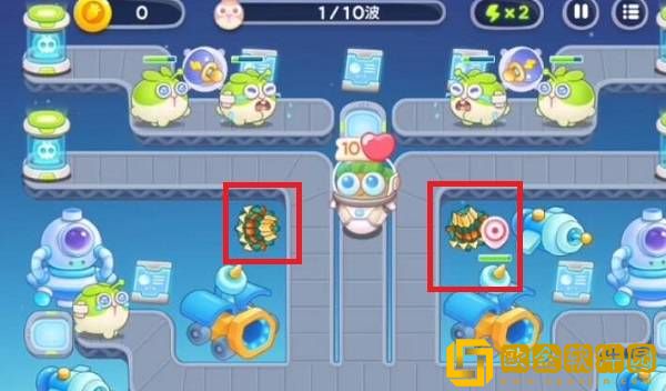 保卫萝卜4太空穿越第23关通关攻略