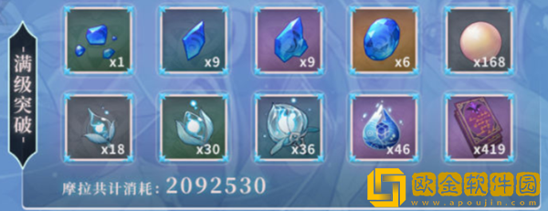 原神心海突破材料汇总