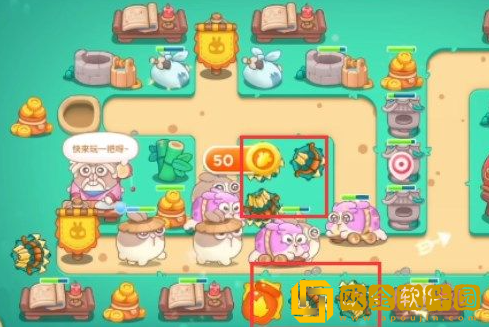 保卫萝卜4喜乐月饼节第3关通关攻略