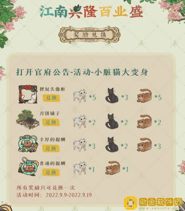 江南百景图改猫犬攻略