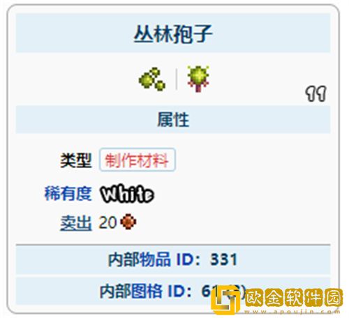 「泰拉瑞亚」泰拉瑞亚丛林孢子位置一览