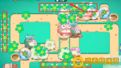保卫萝卜4喜乐月饼节第9关通关攻略