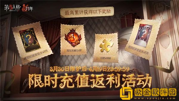 「第五人格」第五人格周年庆充值返利活动怎么样