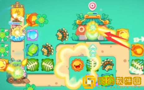 保卫萝卜4喜乐月饼节第4关通关攻略