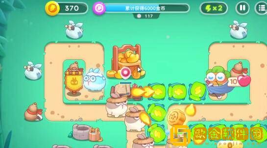 保卫萝卜4喜乐月饼节第1关通关攻略