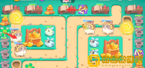 保卫萝卜4喜乐月饼节第9关通关攻略