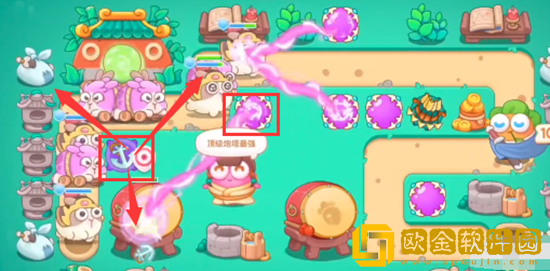 保卫萝卜4喜乐月饼节第7关通关攻略