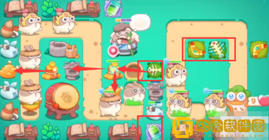保卫萝卜4喜乐月饼节第10关通关攻略