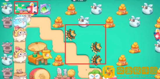 保卫萝卜4喜乐月饼节第10关通关攻略