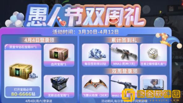穿越火线手游2023愚人节活动汇总有哪些