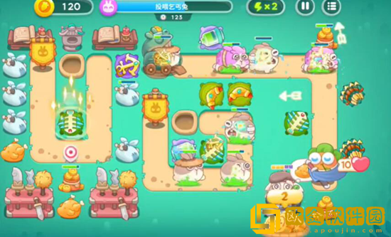 保卫萝卜4喜乐月饼节第12关通关攻略