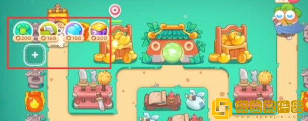 保卫萝卜4喜乐月饼节第4关通关攻略