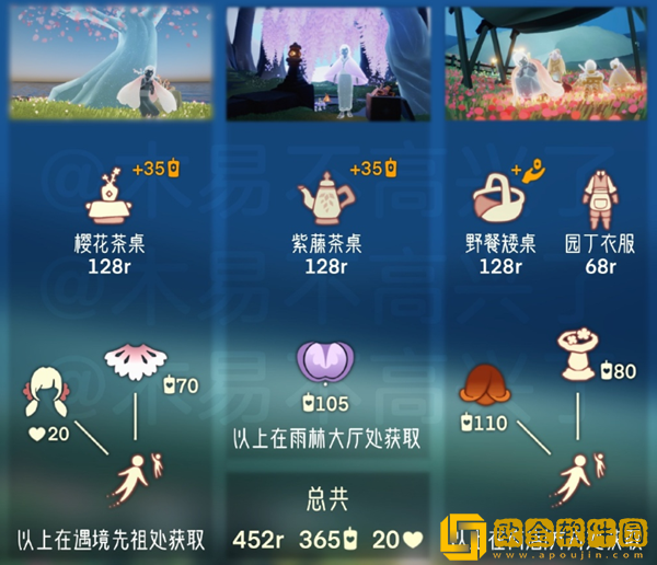光遇2023花憩节活动可活动物品一览
