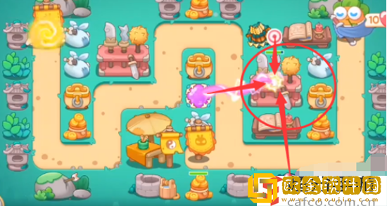 保卫萝卜4喜乐月饼节第15关通关攻略