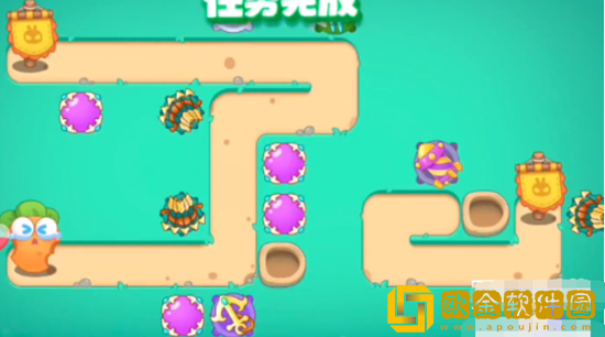 保卫萝卜4喜乐月饼节第6关通关攻略