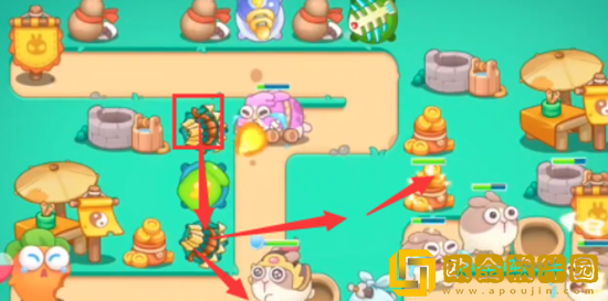 保卫萝卜4喜乐月饼节第6关通关攻略