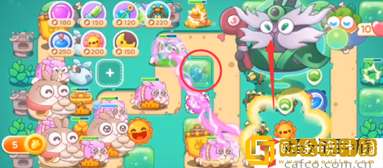 保卫萝卜4喜乐月饼节第15关通关攻略
