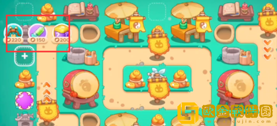保卫萝卜4喜乐月饼节第6关通关攻略