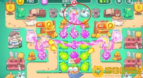 保卫萝卜4喜乐月饼节第1关通关攻略