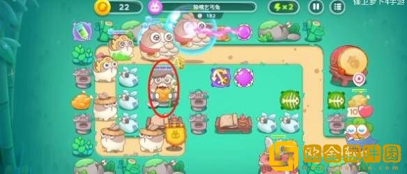 保卫萝卜4喜乐月饼节第2关通关攻略