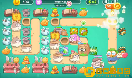 保卫萝卜4喜乐月饼节第12关通关攻略