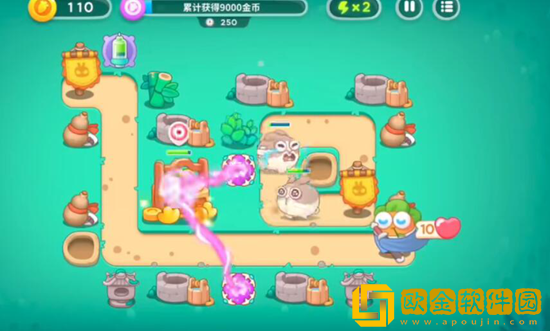 保卫萝卜4喜乐月饼节第11关通关攻略