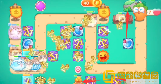 保卫萝卜4喜乐月饼节第7关通关攻略