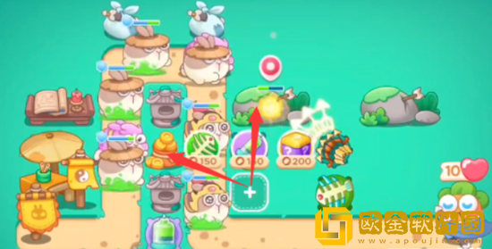 保卫萝卜4喜乐月饼节第6关通关攻略