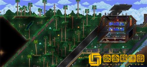 「泰拉瑞亚」泰拉瑞亚丛林孢子位置一览