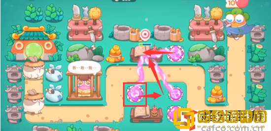保卫萝卜4喜乐月饼节第15关通关攻略