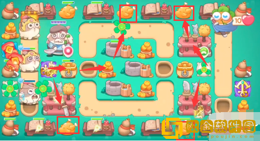 保卫萝卜4喜乐月饼节第8关通关攻略