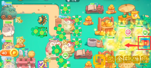 保卫萝卜4喜乐月饼节第8关通关攻略