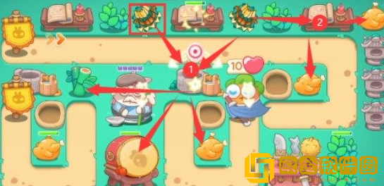 保卫萝卜4喜乐月饼节第3关通关攻略