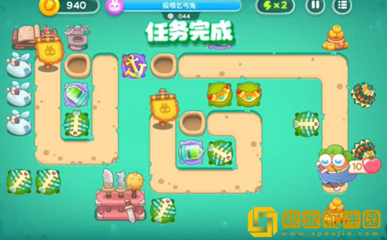 保卫萝卜4喜乐月饼节第12关通关攻略