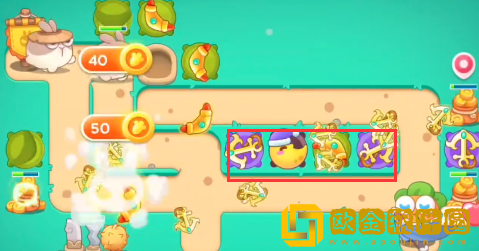 保卫萝卜4喜乐月饼节第8关通关攻略