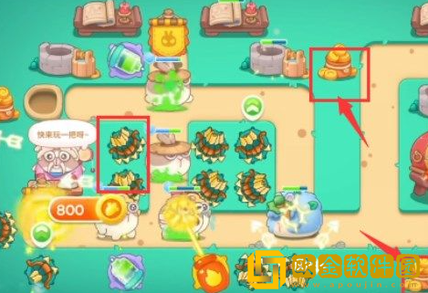 保卫萝卜4喜乐月饼节第3关通关攻略