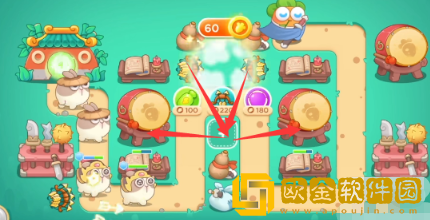 保卫萝卜4喜乐月饼节第5关通关攻略