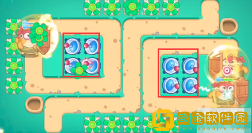 保卫萝卜4喜乐月饼节第9关通关攻略