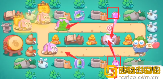保卫萝卜4喜乐月饼节第15关通关攻略