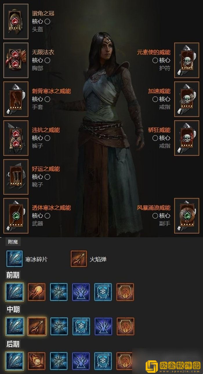 暗黑破坏神4冰法BD攻略 暗黑4冰法后期强力BD推荐