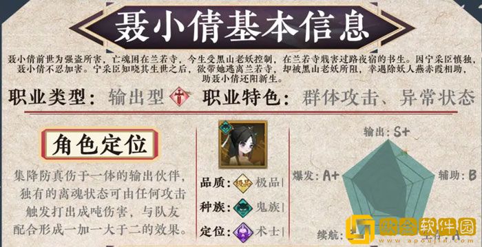 神仙道3聂小倩的阵容怎么搭配 聂小倩的阵容推荐