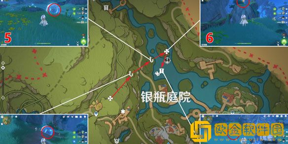 原神银瓶庭院西全礼券怎么收集 银瓶庭院全礼券收集攻略