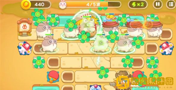 保卫萝卜4波仔很忙第21关怎么过 波仔很忙第21关攻略