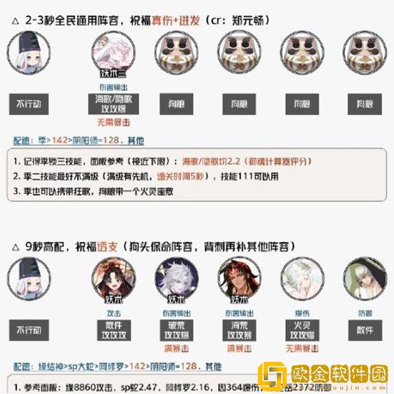 阴阳师守缘合战阵容怎么选择 守缘合战阵容选择推荐