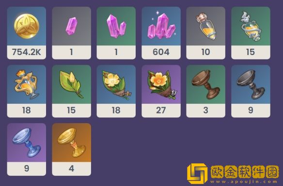 原神峡湾长歌突破材料介绍 峡湾长歌突破材料图文一览