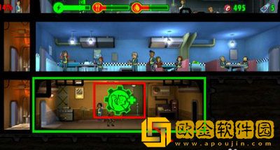 辐射避难所怎么来人口