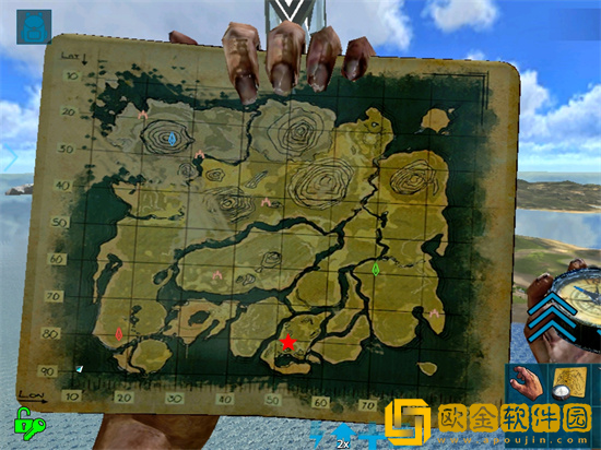 方舟生存进化南方矿洞位置 南方矿洞位置图文分享