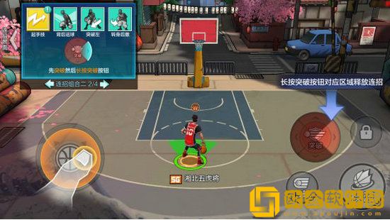 热血街篮得分后卫玩法介绍